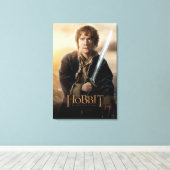BILBO BAGGINS™ Character Poster 2 Canvas Afdruk (Insitu (Houten vloer))
