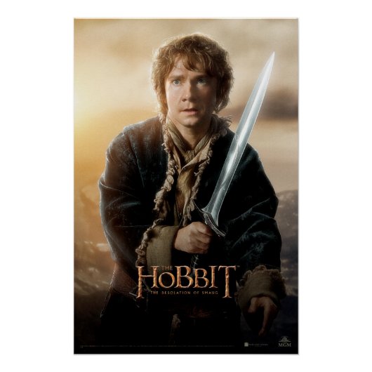 BILBO BAGGINS™ Character Poster 2 Perfect Poster (Voorkant)
