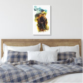 BILBO BAGGINS™ en het bedrijf Dwarves Graphic Canvas Afdruk (Insitu (Slaapkamer))