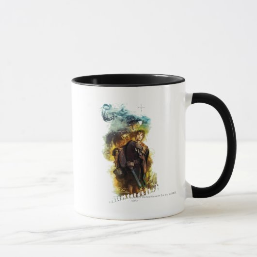 BILBO BAGGINS™ en het bedrijf Dwarves Graphic Mok (Rechts)