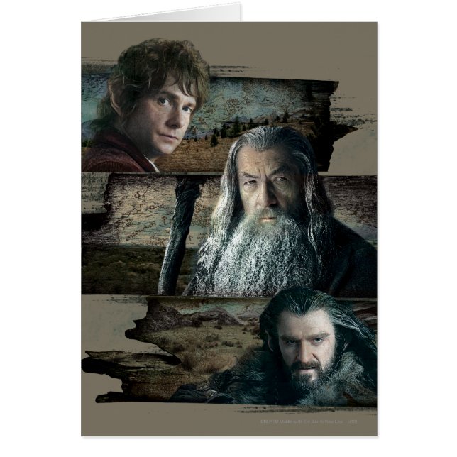 BILBO BAGGINS™, Gandalf, THORIN OAKENSHIELD™ (Devant)