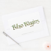 BILBO BAGGINS™ getextureerd Rechthoekige Sticker (Envelop)