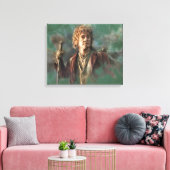 BILBO BAGGINS™ Illustratie Canvas Afdruk (Insitu (Woonkamer))