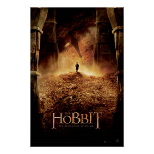 BILBO BAGGINS™ in het oog van SMAUG™ Perfect Poster