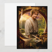 BILBO BAGGINS™ in Shire Collage Kaart (Voorkant / Achterkant)