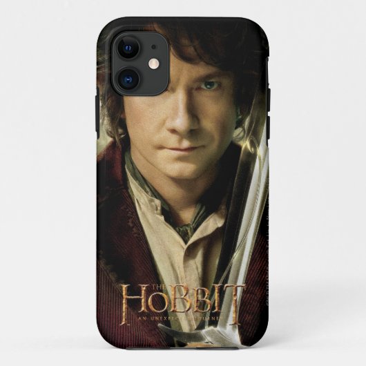 BILBO BAGGINS™ met zwaard Case-Mate iPhone Case (Achterkant)