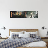 BILBO BAGGINS™ op Erebor Canvas Afdruk (Insitu (Slaapkamer))