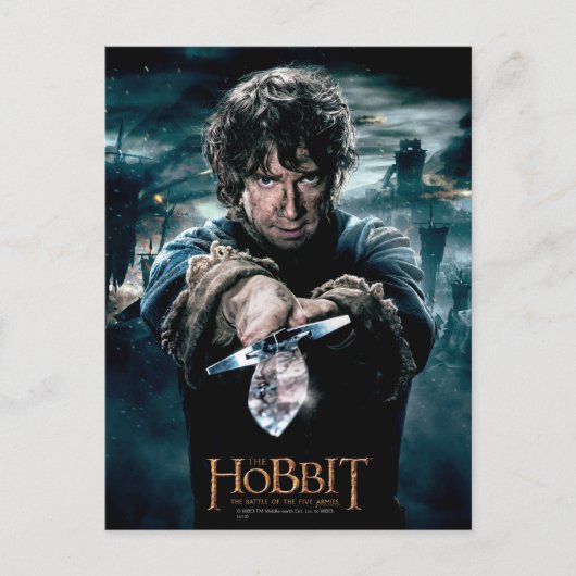 BILBO BAGGINS™ Pointing Sting Briefkaart (Voorkant)