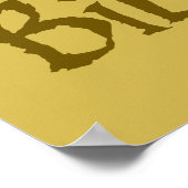 BILBO BAGGINS™ Solid Poster (Hoek)