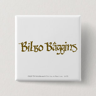 BILBO BAGGINS™ Solid Vierkante Button 5,1 Cm