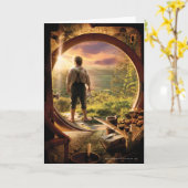 BILBO BAGGINS™ terug in de Collage van het Kaart (Gele Bloem)