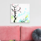 Bild mit Frühling Canvas Afdruk (Insitu (Woonkamer))