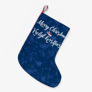 Bilingual Dutch American Xmas Stocking Kleine Kerstsok