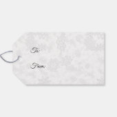 Bilingual Maltese American Holiday Gift Labels Cadeaulabel (Achterkant Horizontaal)