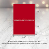 Bilingue Vietnamienne Peony Carte de lieu d'annive