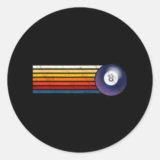 Biljart bal acht zwembad tafel snooker piramide ronde sticker