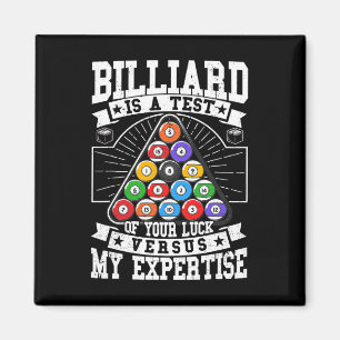 Biljart Expertise 8 Ball Mannen Vrouwen. Grappig z Magneet