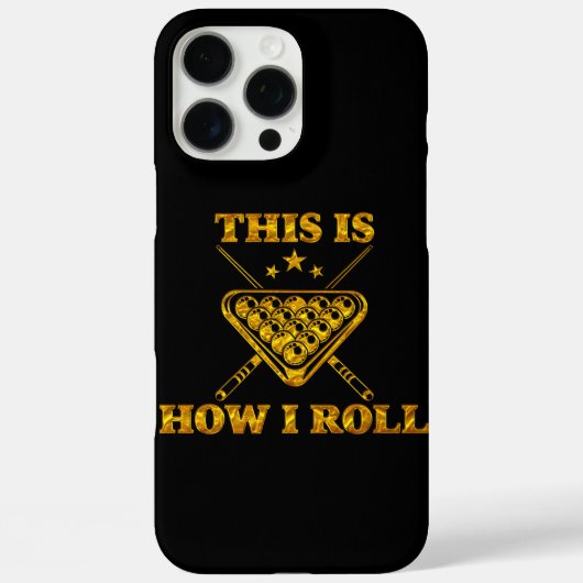 Biljart Gezegde Highlighting Pool Game Pride Case-Mate iPhone Case (Achterkant)