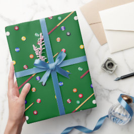 Biljart Inpakpapier, Poolkeu Geschenkverpakking Cadeaupapier