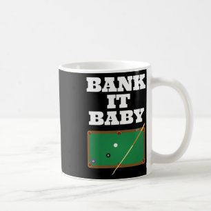Biljart Pool Speler Shirt Gift Mannen Vrouwen Bank Koffiemok