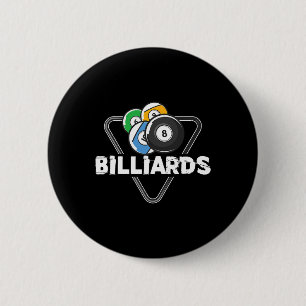 Biljart Rack Biljart Speler Snooker 8 Ball Cue Ronde Button 5,7 Cm