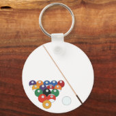 Biljart Sleutelhanger (Achterkant)