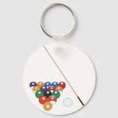 Biljart Sleutelhanger (Achterkant)