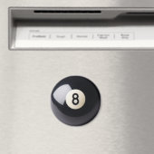 Biljart Snooker 8-balmagneet Magneet (Insitu (Vaatwasser))