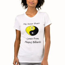 Biljart T-shirt voor dames