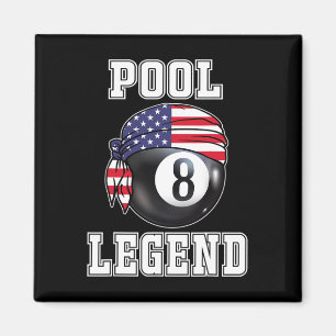 Biljart Team 8 LL Pool Game Player Gifts voor Pool Magneet