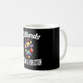 Biljart Zwembad Biljart 8-Ball Koffiemok (Voorkant rechts)