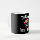 Biljart Zwembad Biljart 8-Ball Koffiemok (Voorkant links)