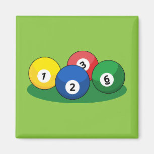 Biljart zwembad snooker ballen magneet