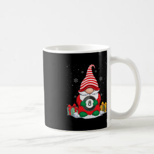 Biljartbal Kerstmis Gnomen Schattige Biljartbal Koffiemok