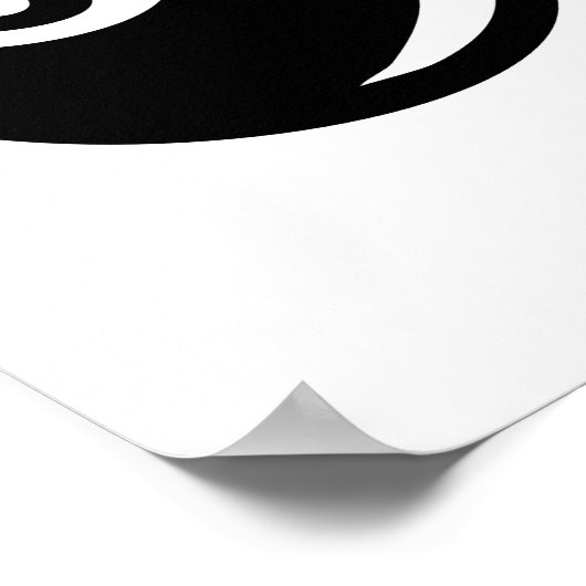 Biljartbal Poster (Hoek)