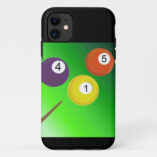 Biljartballen Case-Mate iPhone Case (Achterkant)