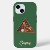 Biljartballen Custom Pool Table Thema Case-Mate iPhone Case (Achterkant)
