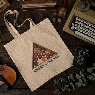  Biljartballen Custom Pool Table Thema Tote Bag