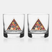 Biljartballen Custom Pool Table Thema Whisky Glas (Achterkant)