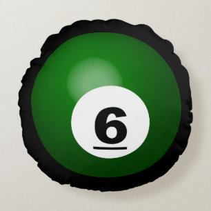 biljartballen-Sierkussen Rond Kussen
