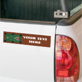 Biljarten Bumpersticker (Op Truck)