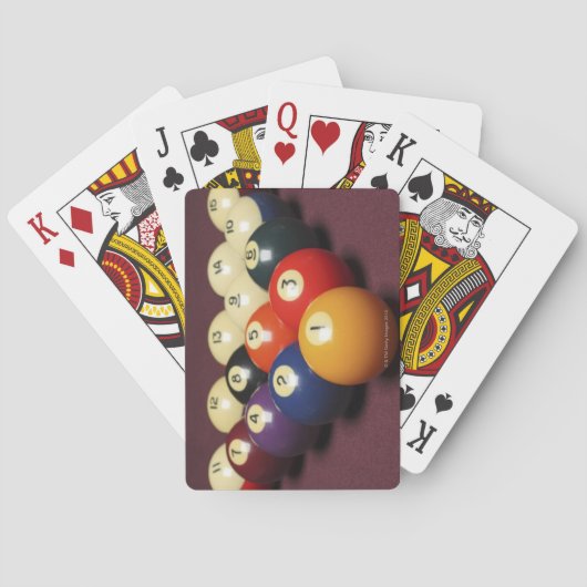 Biljarten Speelkaarten (Achterkant)