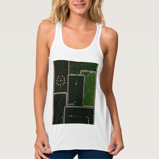 biljarten Tafeltabel Kunstpoot poolhaai Tanktop (Voorkant)