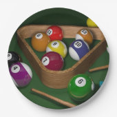 Biljartpapier Borden Papieren Bordje (Voorkant)