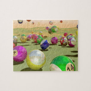 Biljartpuzzel Legpuzzel