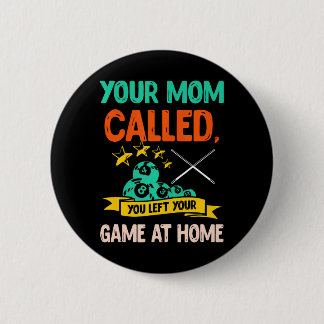 Biljartspeler Billard 8-Ball Pool Ronde Button 5,7 Cm