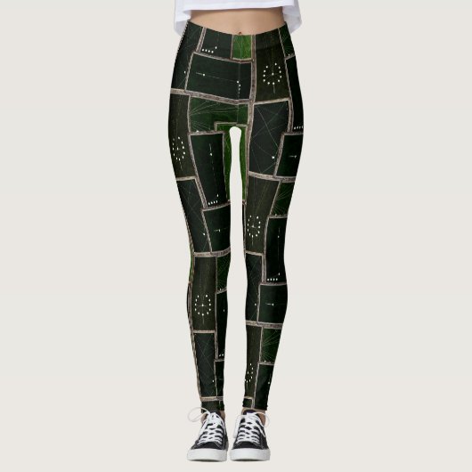 biljarttafel Kunstpoolhaai Leggings (Voorkant)