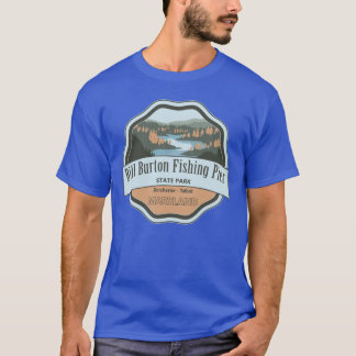 Bill Burton Vist het Pier State Park in Dorchester T-shirt