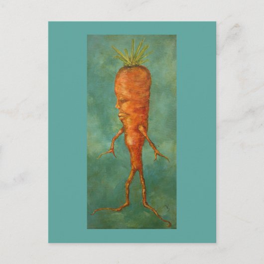 Bill Carrot briefkaart (Voorkant)
