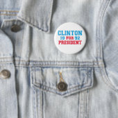 Bill Clinton 1992 Ronde Button 5,7 Cm (In situ)